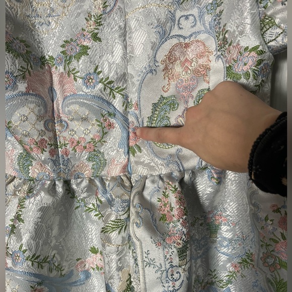 Small blue dress, size small. The brand is sugar Thrillz - Picture 4 of 4